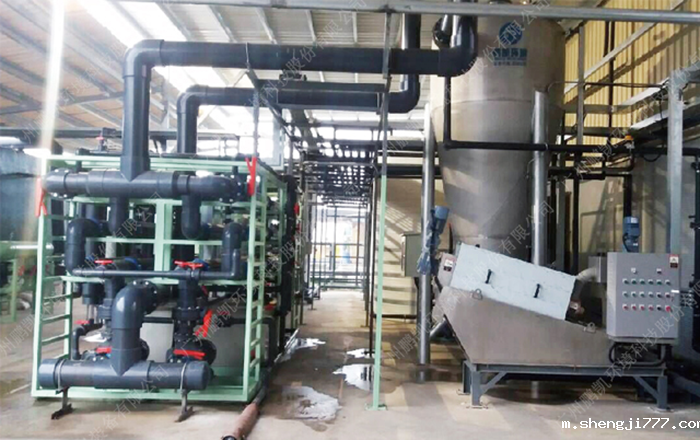 广东中亚铝业重金属废水处理系统