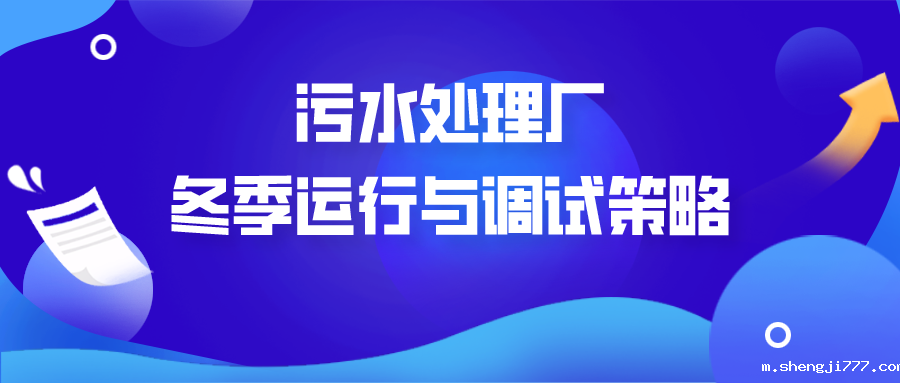 冬季低温下,污水处理厂运行与调试策略有哪些?